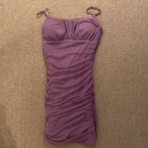 Dry Goods Purple Bodycon Mini Dress